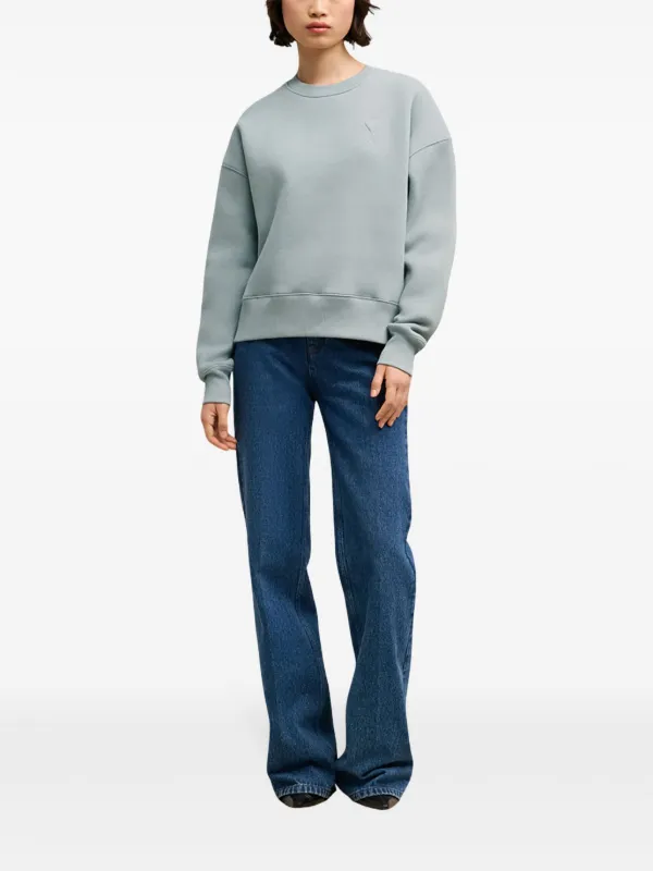 【関税込み】AMI Paris ブルー Ami de Coeur スウェットシャツ AMI Paris Ami De Coeur スウェットシャツ | ブルー | FARFETCH JP