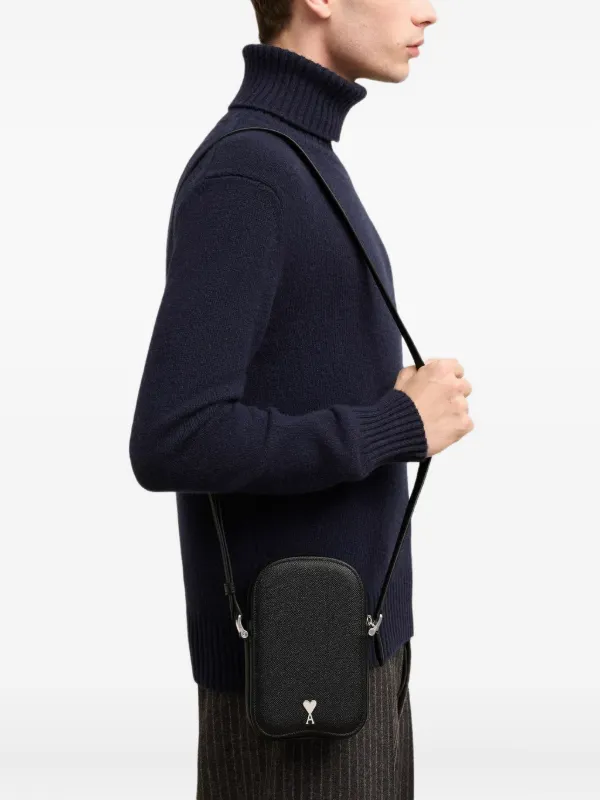 AMI Paris Paris Paris Vertical shoulder bag