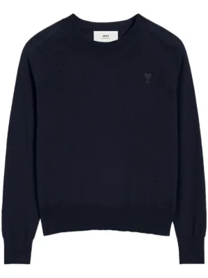 AMI Paris Vネック セーター | ブラック | FARFETCH JP
