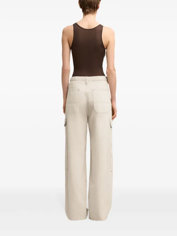 AMI Paris Worker バギージーンズ | ニュートラル | FARFETCH JP