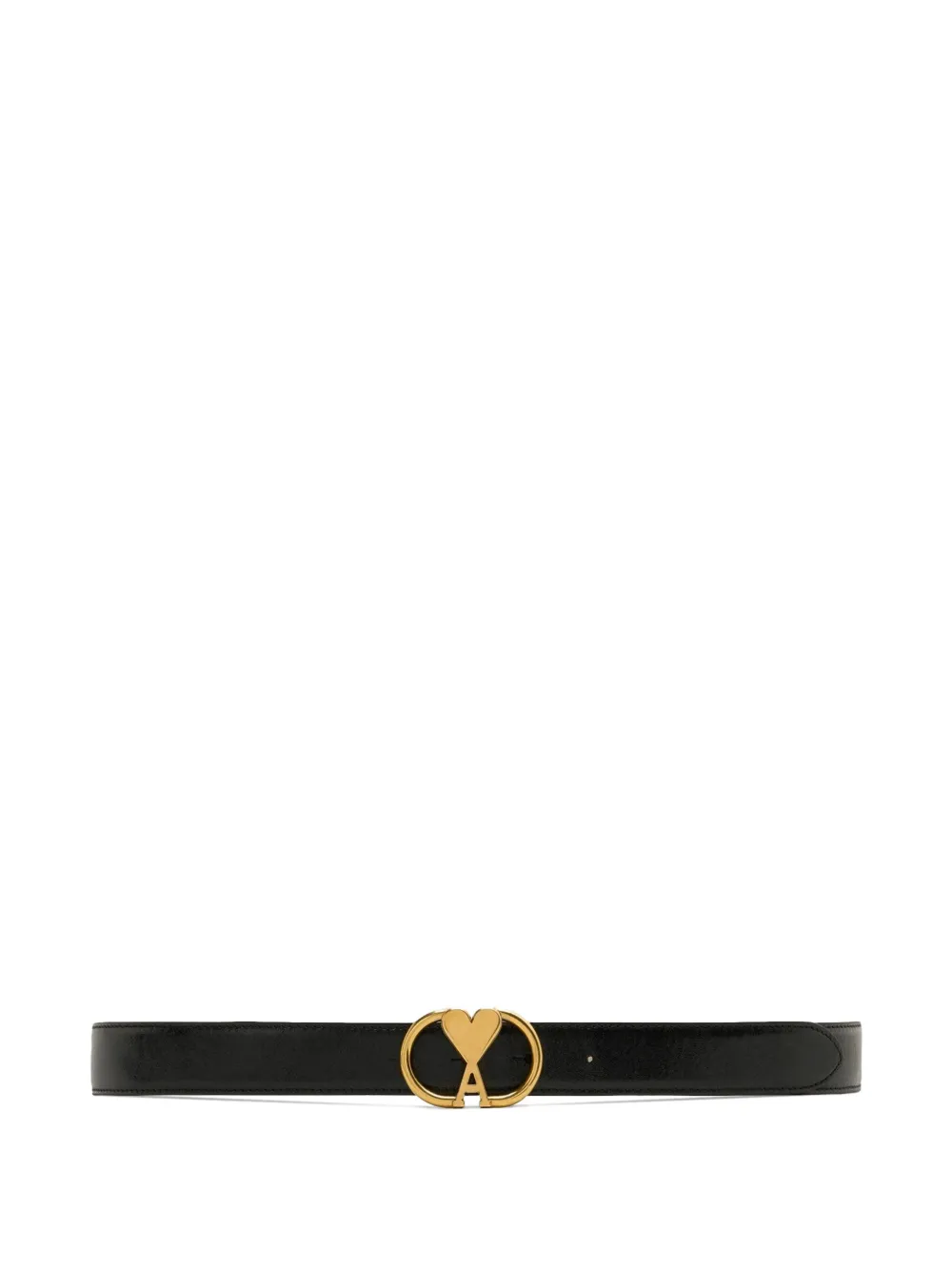 AMI Paris cinturón con hebilla Ami de Coeur | negro | Image 1
