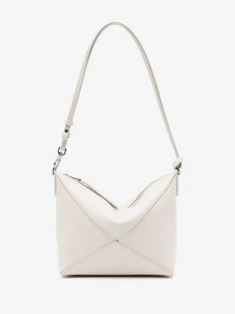 Puzzle Fold leather clutch bag