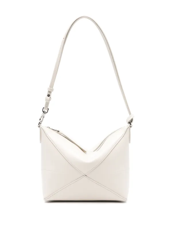 デパート 送料無料 | クラッチバッグ フォールド パズル LOEWE ホワイト JP FARFETCH | バッグ