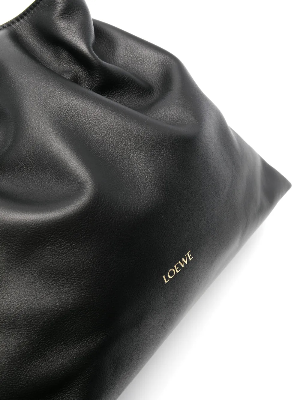 Shop Loewe Medium Flamenco Clutch Bag In Black