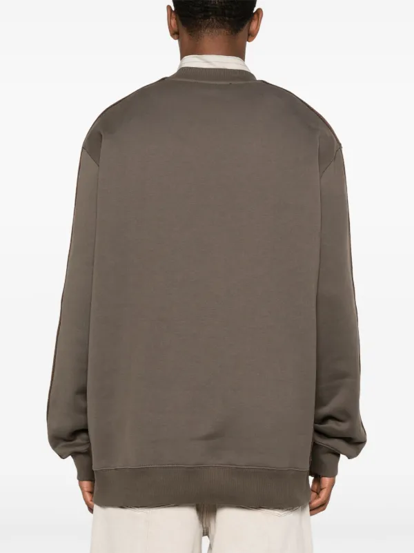 Lanvin logo-embroidered Sweatshirt | Green | FARFETCH
