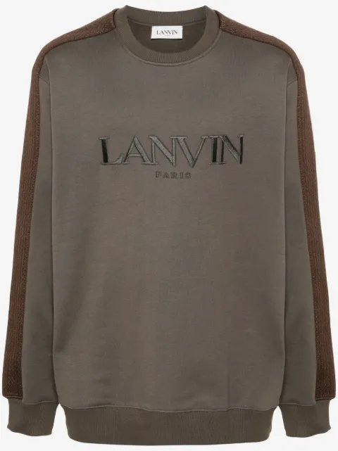 Lanvin logo-embroidered sweatshirt