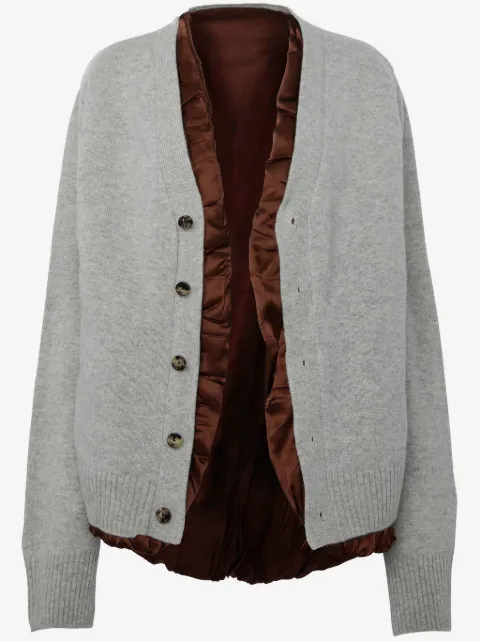JW Anderson Cardigan mit Satinfutter