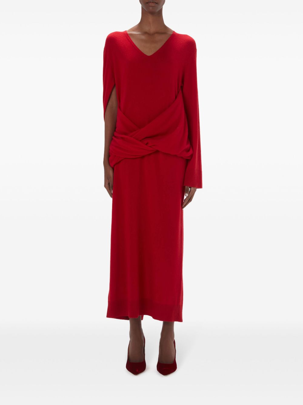 JW Anderson front drape dress Women