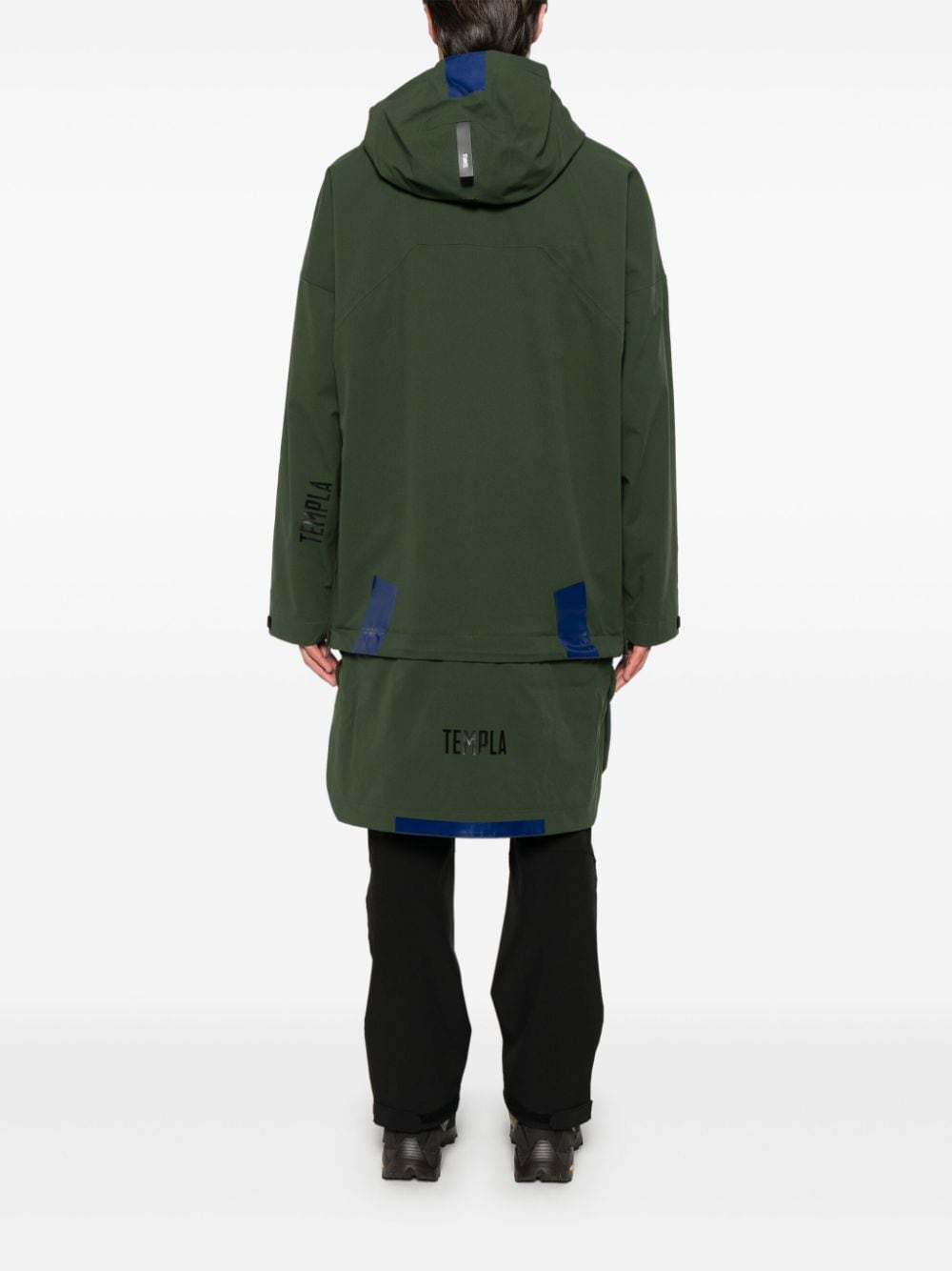 Shop Templa Axial Shell Snow Coat In Green