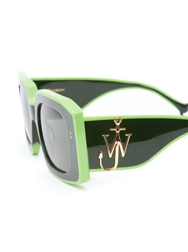 【送料&関税込】J.W. Anderson Jwa01 Bumper Sunglasses In Gre LARGE SQUARE BUMPER SUNGLASSES – JW Anderson