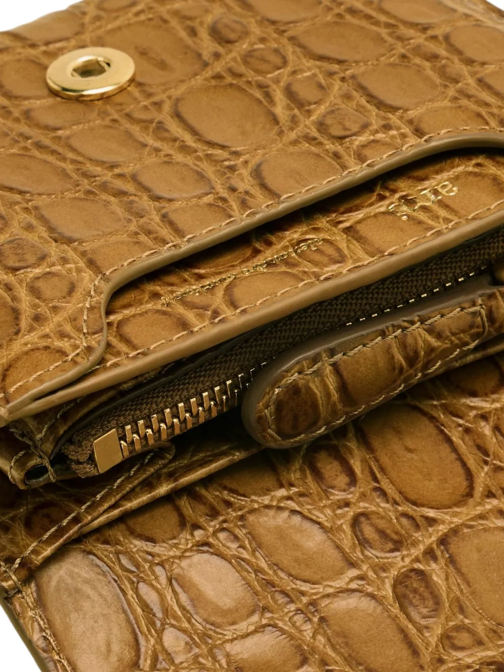 AMI Paris Paris Paris Compact Wallet | Brown | FARFETCH