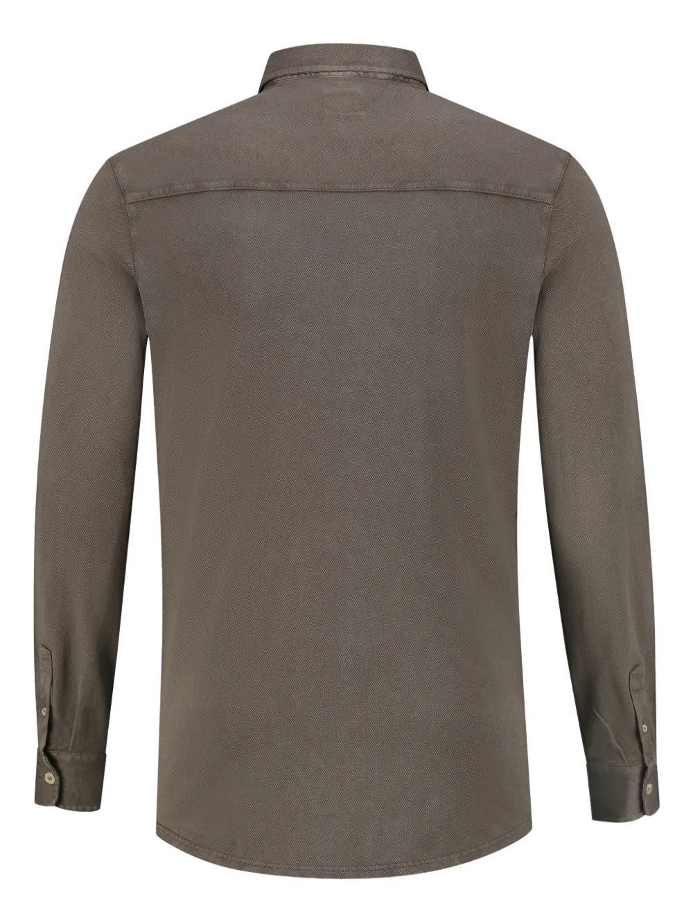 Fedeli long sleeve shirt - Bruin