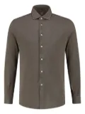 Fedeli long sleeve shirt - Brown