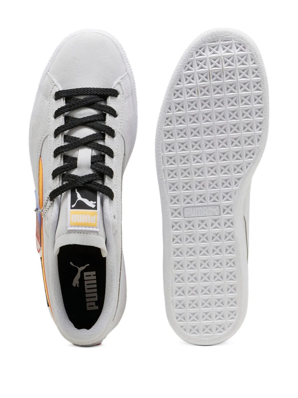PUMA x BMW Motorsport suede low-top sneakers Grey