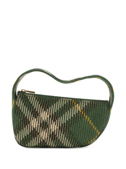 Burberry check mini knitted bag Women