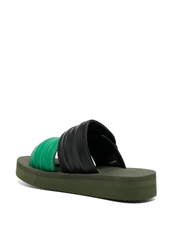 Suicoke x Toga Mura2 スタッズトリム サンダル | グリーン | FARFETCH JP