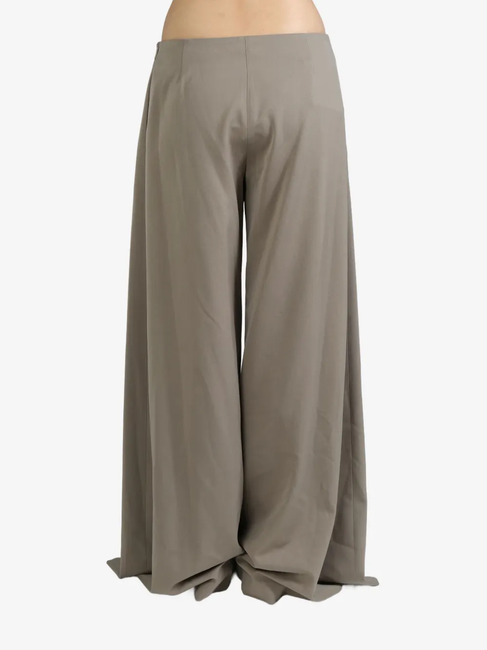 The Row Dela flared trousers Grijs