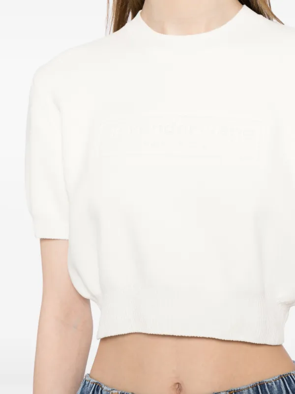 Alexander Wang クロップドトップ | ホワイト | FARFETCH JP