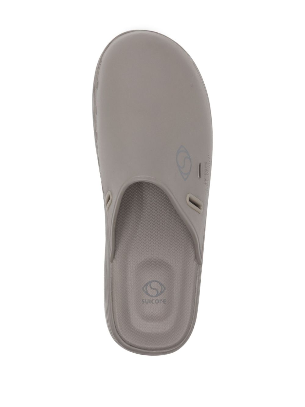 Suicoke x Soulection logo-embossed slides Grey