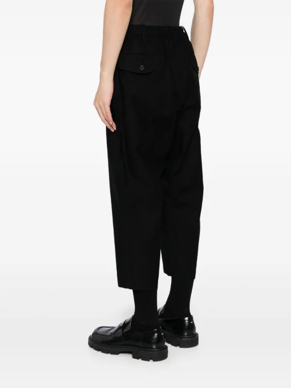 Yohji Yamamoto Switching Pocket Trousers | Black | FARFETCH