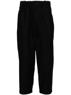Yohji Yamamoto Drop Crotch Pants for Men - Shop Now at