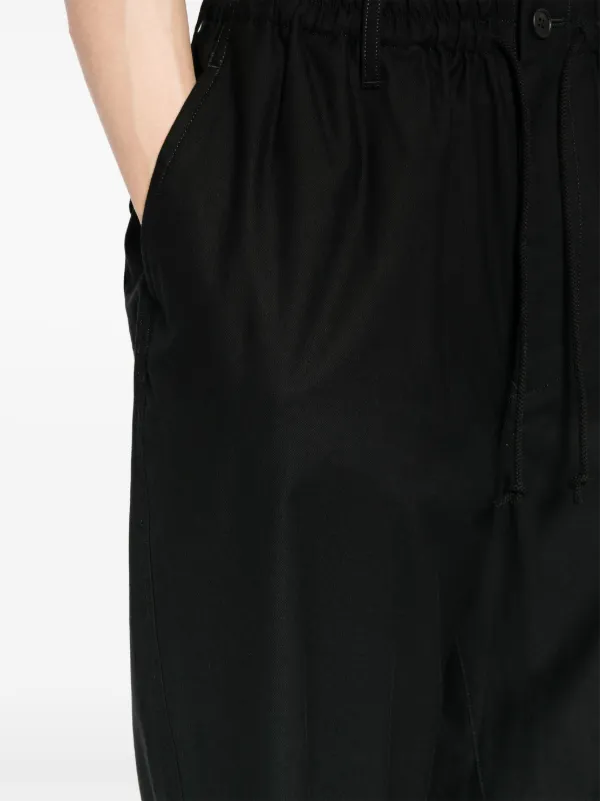 Yohji Yamamoto Switching Pocket Trousers | Black | FARFETCH