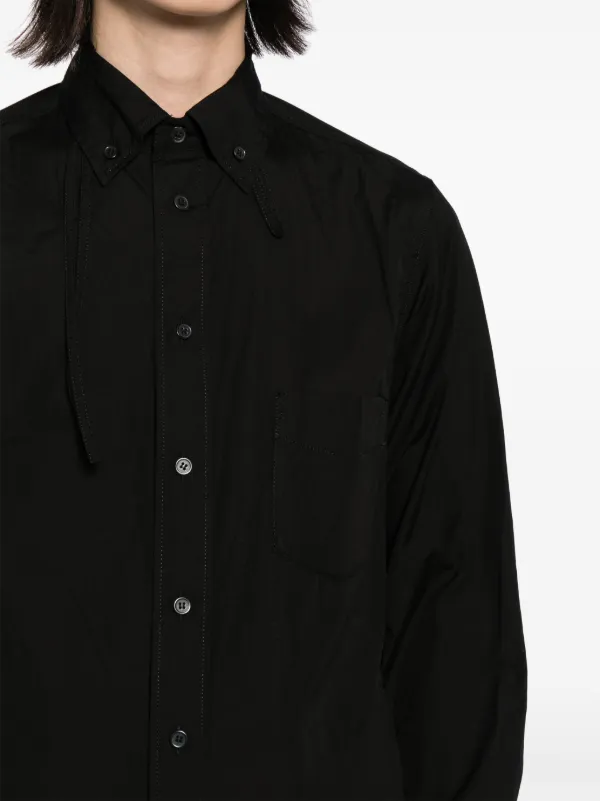 1985年GOTHIC YOHJI YAMAMOTO ブラックシャツ 1985年GOTHIC YOHJI YAMAMOTO ブラックシャツ - actryse.com