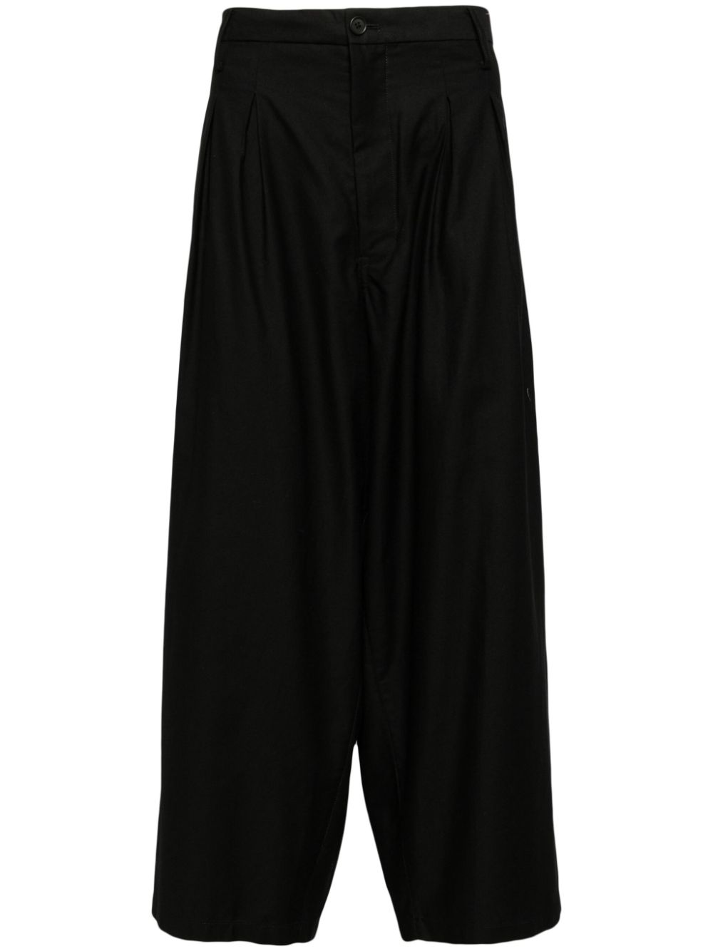 Yohji Yamamoto Standard 12Tucks trousers - Black