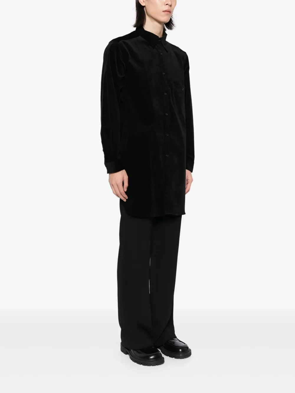 Yohji Yamamoto Overhemd Zwart