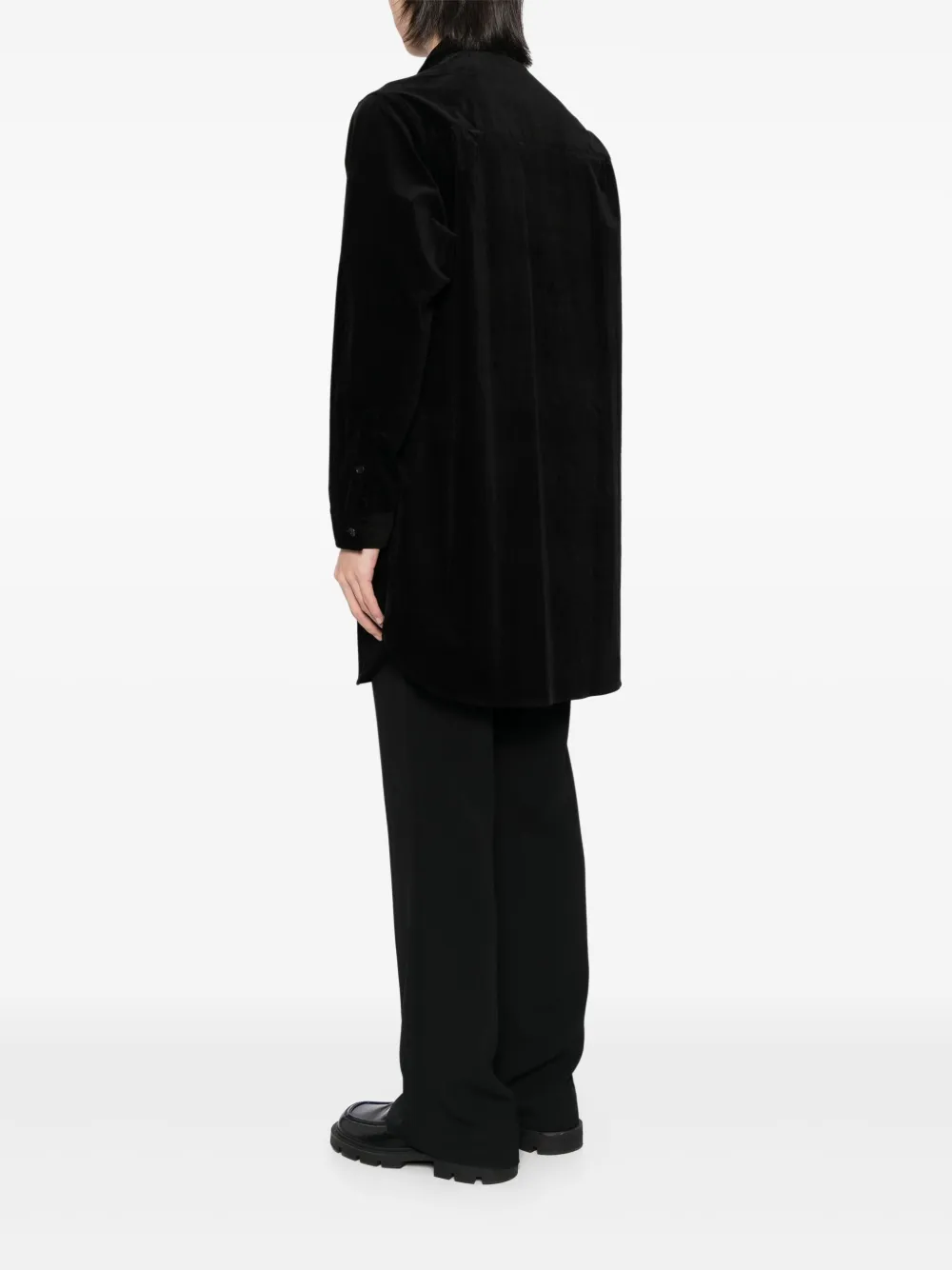Yohji Yamamoto Overhemd Zwart