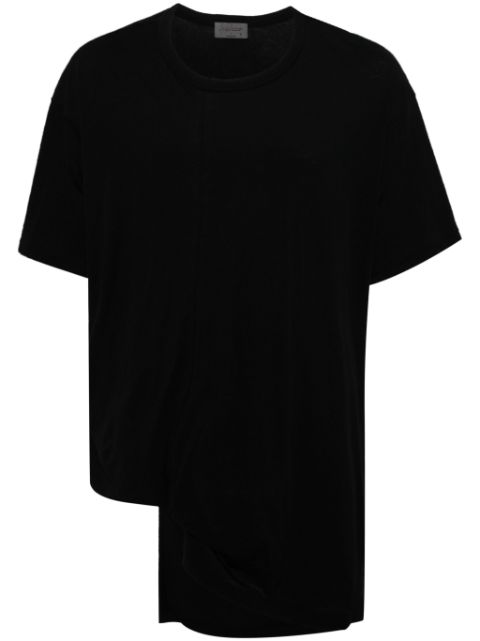 Yohji Yamamoto Asymmetrisch T-shirt