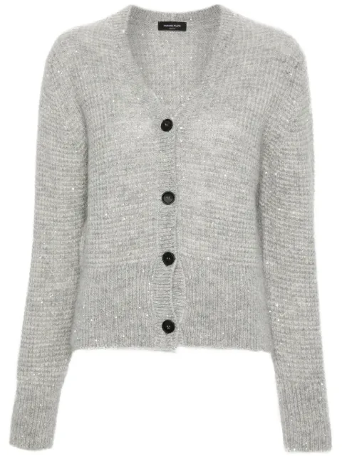 Fabiana Filippi sequinned mohair-blend cardigan