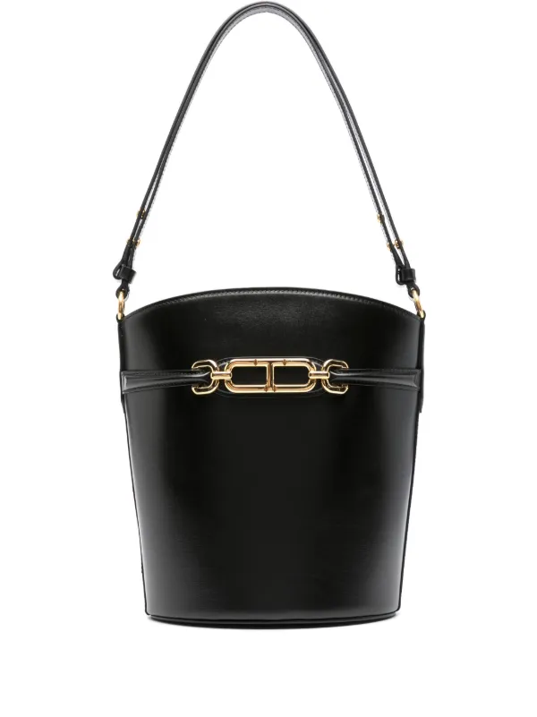 ★関税込★ TOM FORD グレインレザー ミディアム バケットバッグ グレインレザー ミディアム バケットバッグ レディース | TOM