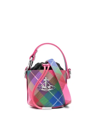 Vivienne Westwood Mini Daisy Bucket Bag | Pink | FARFETCH NZ