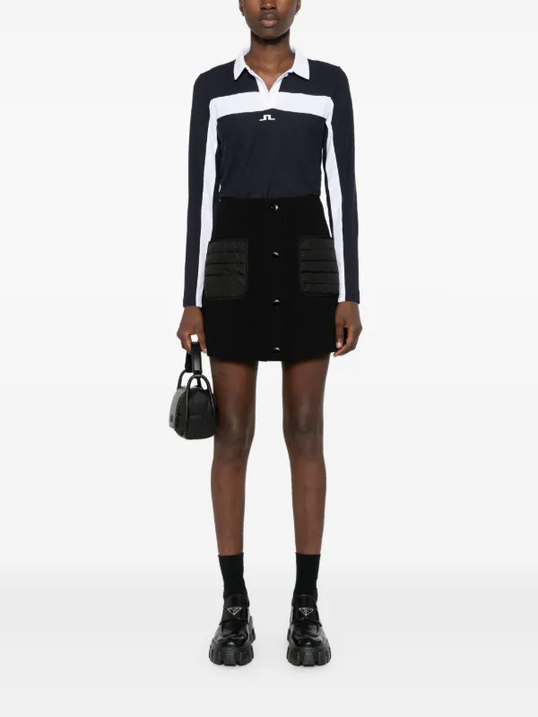 Moncler スナップボタン ミニスカート | ブラック | FARFETCH JP