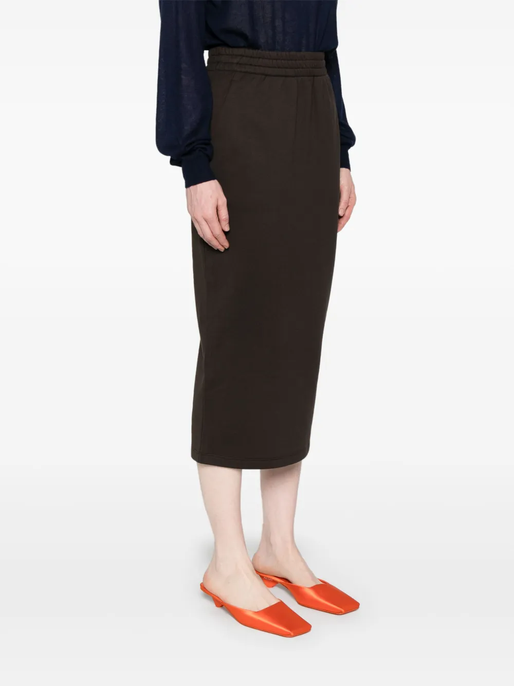 Prada Jersey mini-rok Bruin