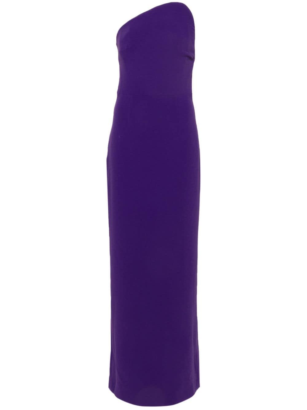 Shop Solace London Eve Maxi Dress In Purple