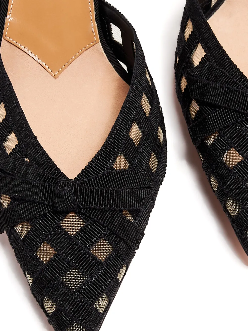 Aquazzura Romance 65 mm muiltjes Zwart