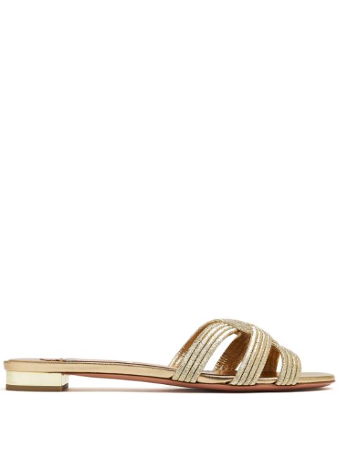 Aquazzura Felix Slides Women