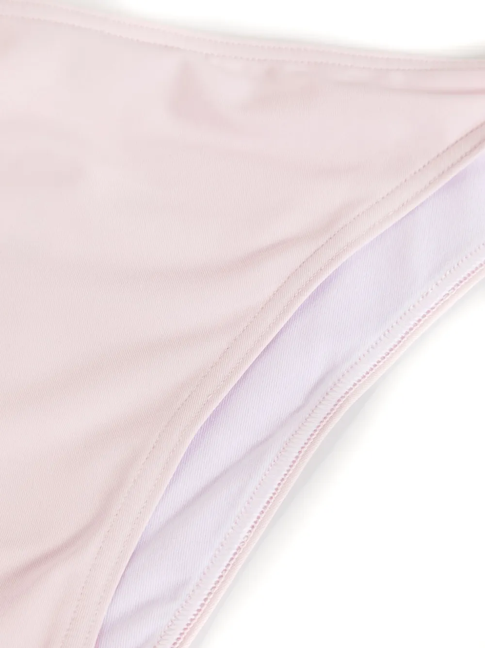 Balmain B-plaque Triangle-cup Bikini In Pink