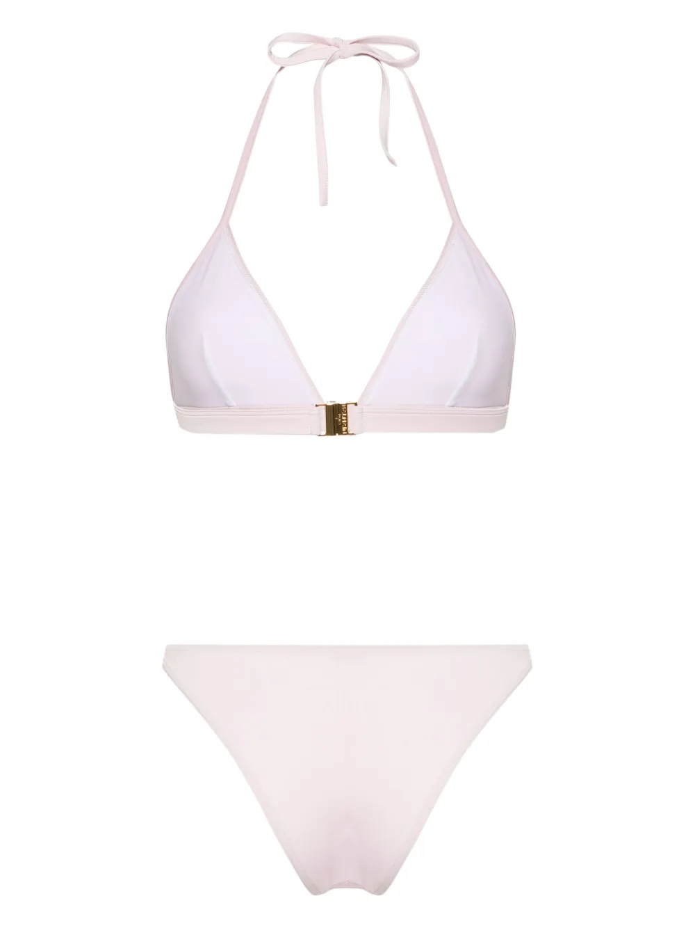 Balmain Triangel bikini met B-plakkaat - Roze