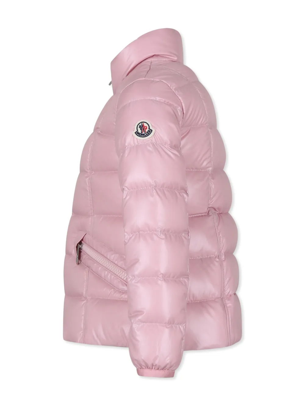 Moncler Enfant Gewatteerd donsjack Roze