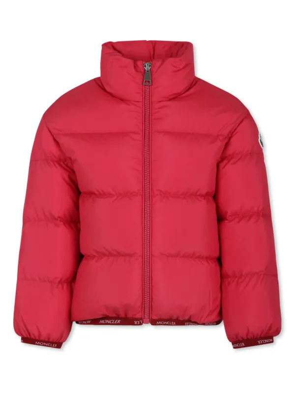 Moncler Enfant Abbadia Quilted Puffer Jacket Red FARFETCH AE