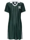 adidas polo-shirt mini dress - Green