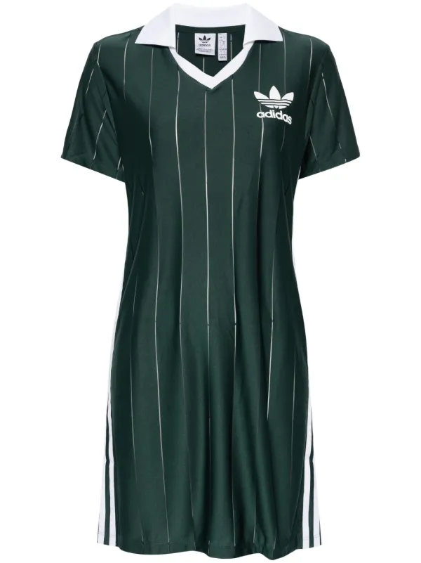 Green and white adidas dress on sale