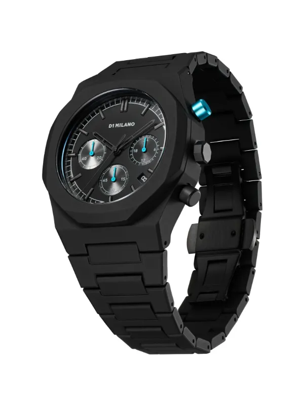 D1 Milano Polychrono 40.5mm | Black | FARFETCH BN