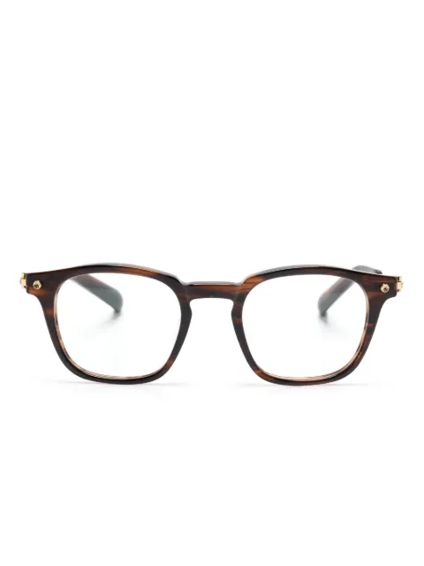 Yohji Yamamoto lunettes de vue à monture rectangulaire