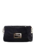 Fendi Pre-Owned 2000-2010 Zucca Mia Flap crossbody bag - Black