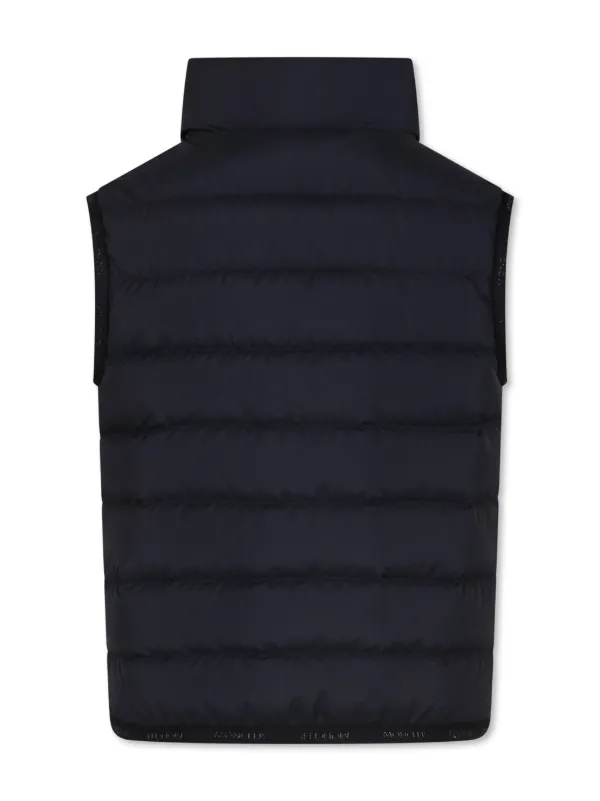 その他 MONCLER kids vest Moncler Enfant logo-patch Puffer Vest | Blue | FARFETCH NZ