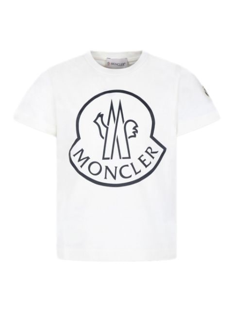 Moncler Enfant T-shirt med logotryk